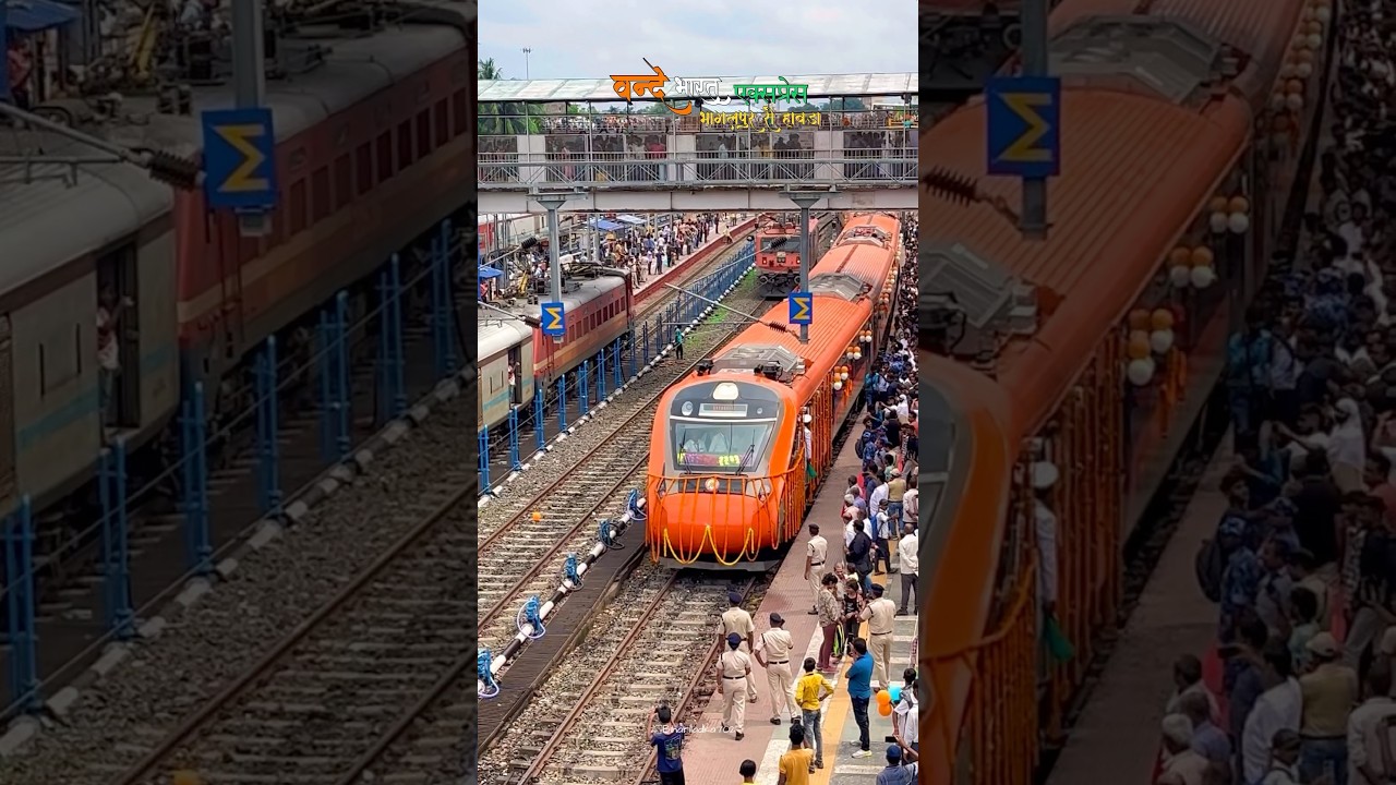 Vande Bharat Express: Bhagalpur to Howrah 🚄