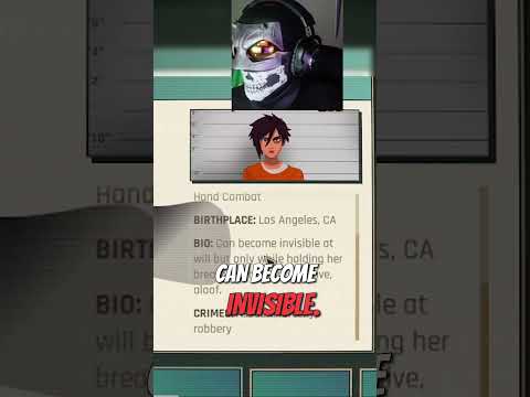 Meet Invisigal: The Invisible Hero with a Twist! #shorts