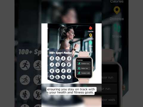 GRV Smart Watch for iOS and Android Phones , IP68 Waterproof Smartwatch Fitness Tracker  #techwatch