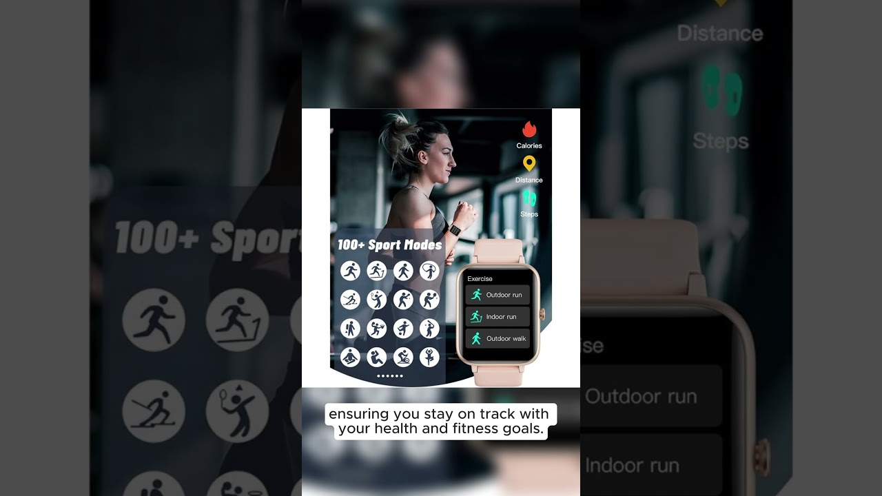 GRV Waterproof Smart Watch for iOS & Android – Make Calls & Track Fitness 📱