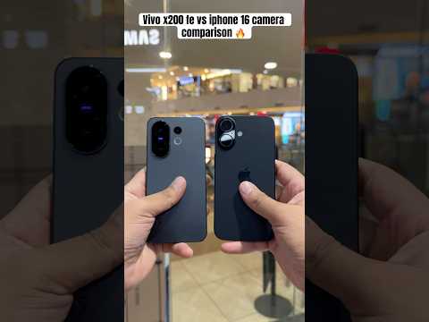 Vivo x200 fe vs iPhone 16 camera comparison || x200fe || iphone 16 || #comparison #ytshorts #shorts