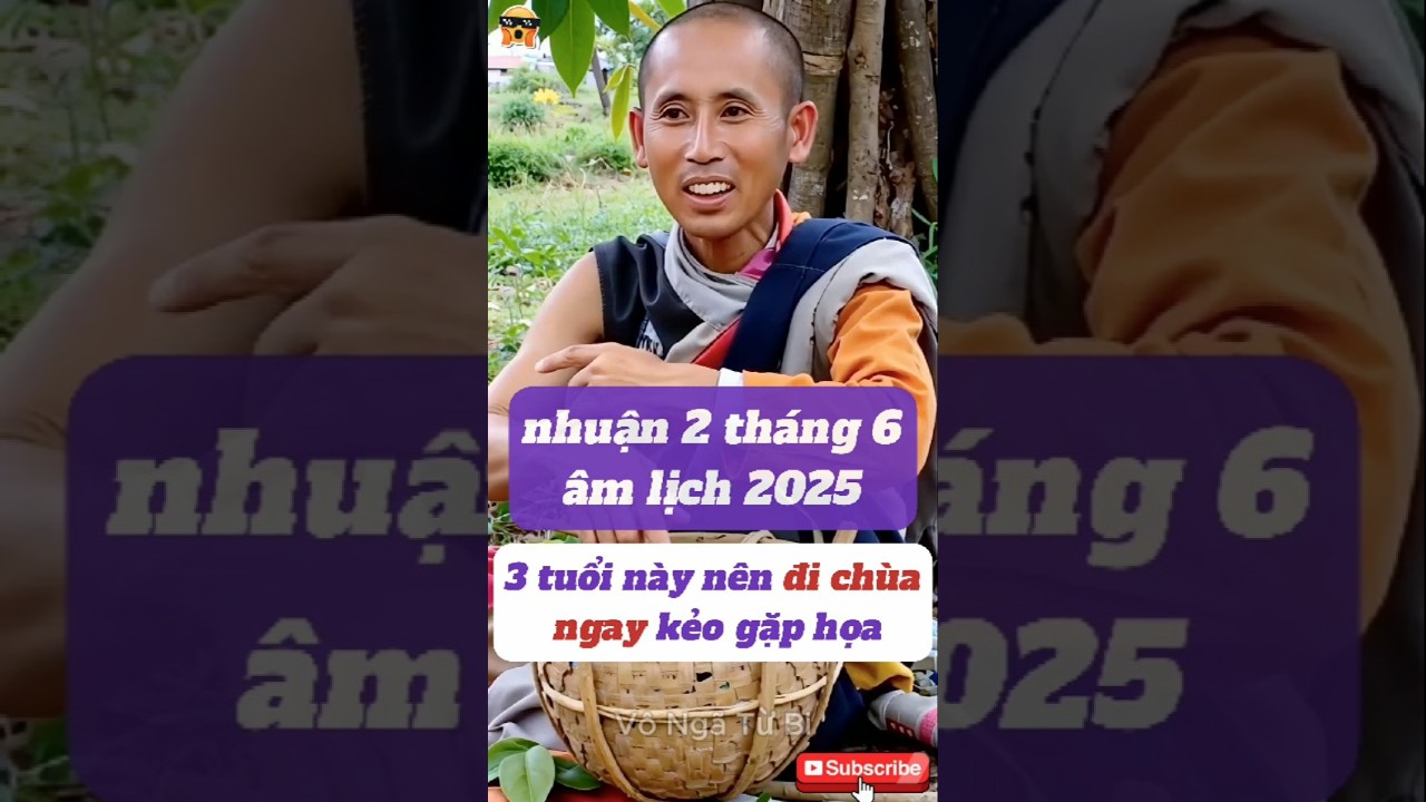 Sư Minh Tuệ Cảnh Báo: 3 Tuổi Nên Cẩn Thận Gặp Họa Lớn Trong Tháng 6 Âm Lịch 2025 ⚠️