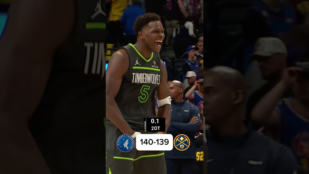 The Nuggets vs Wolves game was NUTS!