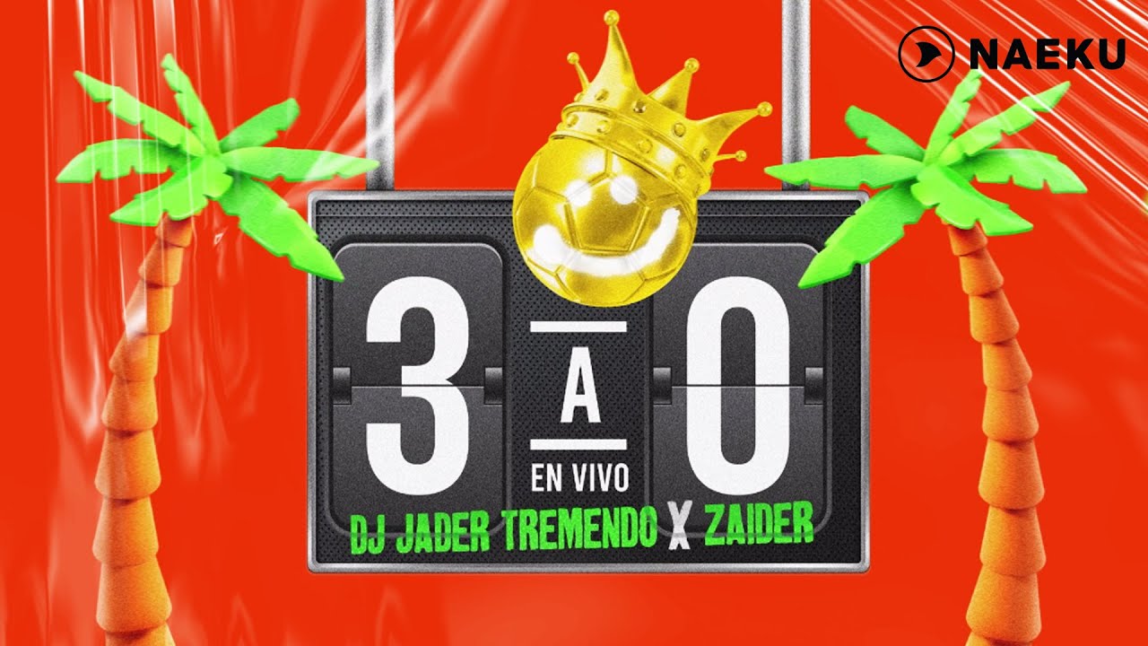 3 ¡No te pierdas la increíble colaboración en vivo! 🎶 DJ Jader Tremendo y Zaider en 3 A 0