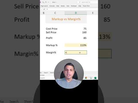 Difference between Margin & Markup