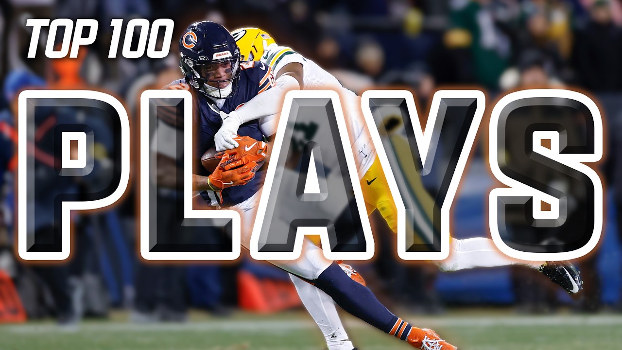 Top 100 Plays of the 2025 NFL Season 🏈