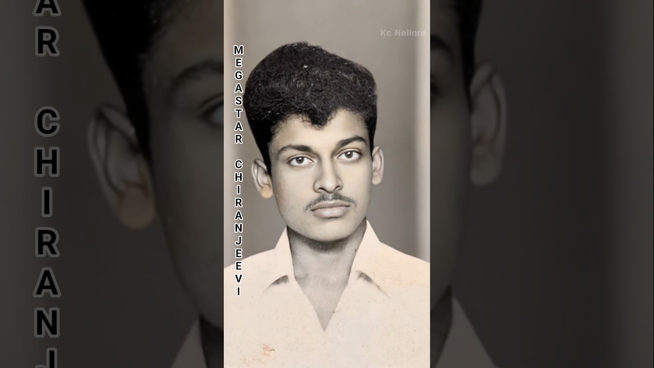 Stunning AI-Enhanced Transformation of Megastar Chiranjeevi ๐ #Tollywood