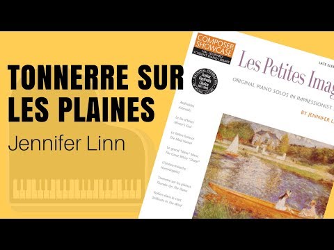 Thunder on the Plaines (Tonnerre sur les plaines) by Jennifer Linn, Early Intermediate