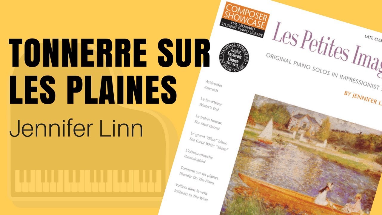 Thunder on the Plaines by Jennifer Linn - Early Intermediate Sheet Music