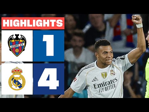 LEVANTE UD 1 - 4 REAL MADRID | RESUMEN LALIGA EA SPORTS