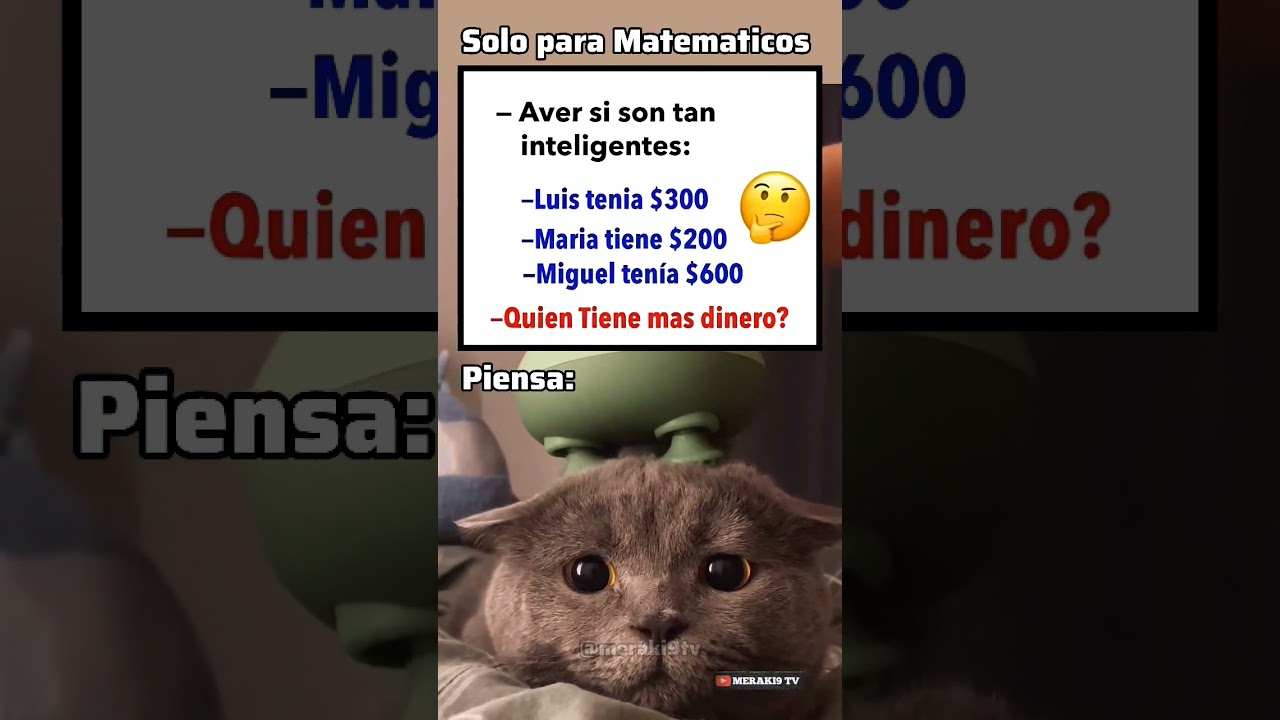 Solo un Genio lo Sabe! 📛| Desafío Rápido de Matemáticas