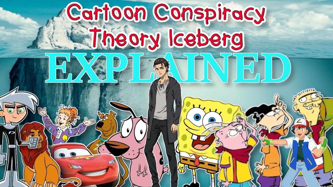 The Cartoon Conspiracy Theory Iceberg Breakdown