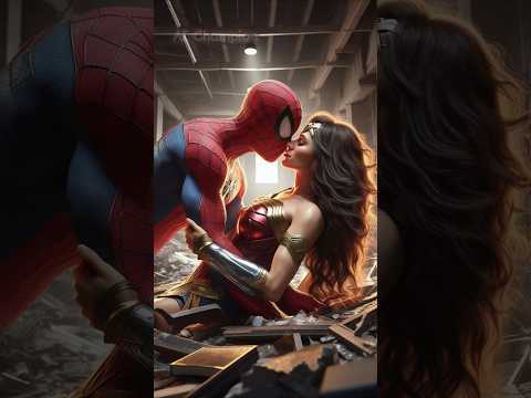 Spider-Man’s Insane Revenge 💥| Joker, Batman with Wonder Woman's Help | #shorts #spiderman