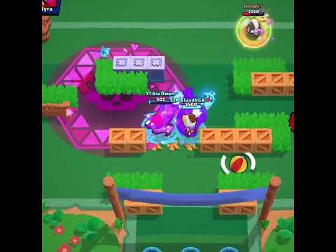Trickshot with Bonnie ☠️ #brawlstars #brawlstarsgame #bs