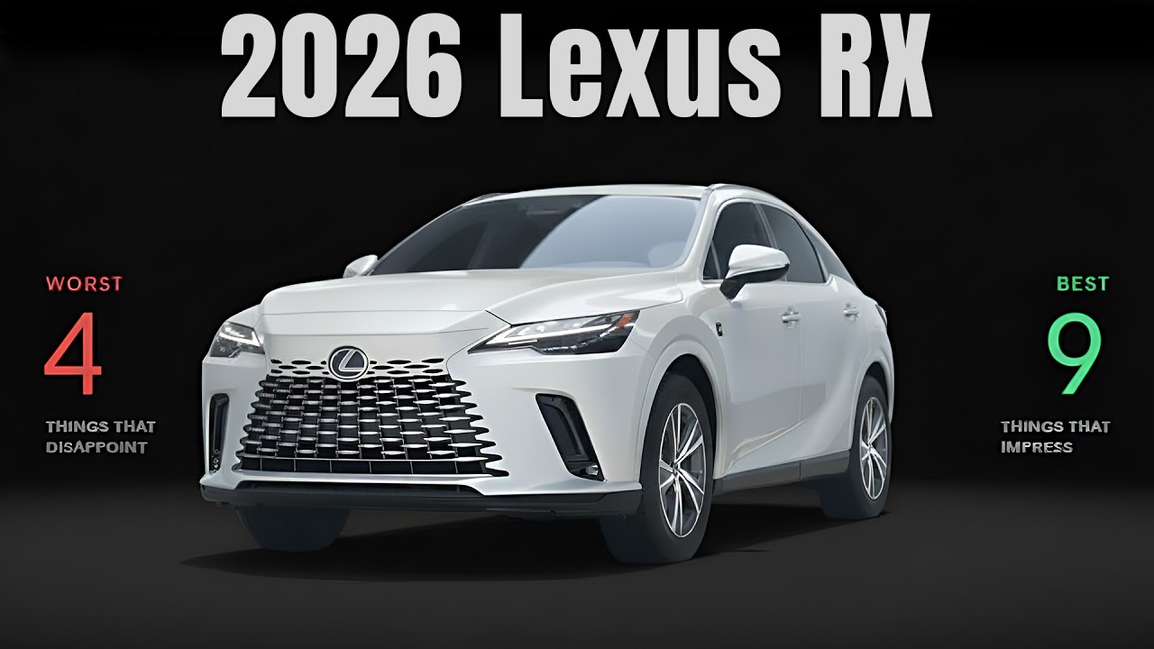 4 2026 Lexus RX 350: 4 Worst & 9 Best Features 🚗