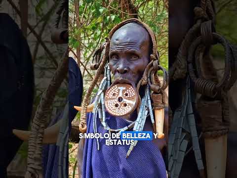 INCREÍBLE: La Fascinante Tradición de la Tribu Mursi 🌍