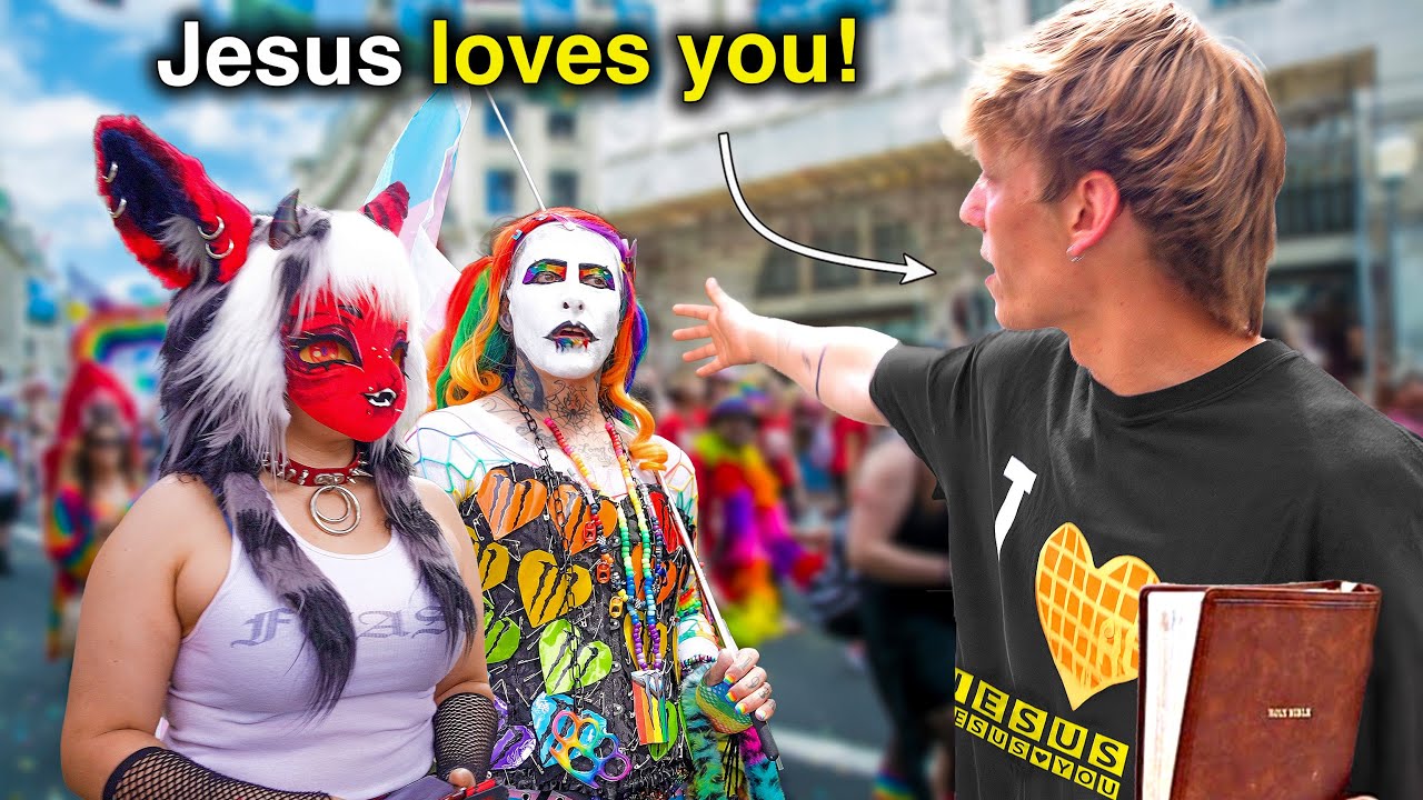 Preaching Gospel at West Hollywood Pride π