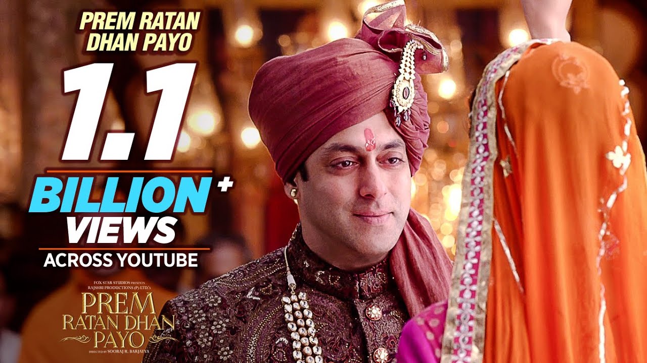 Prem Ratan Dhan Payo Title Song 🎶 | Salman Khan & Sonam Kapoor | Full Video