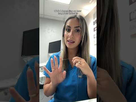 Teaching you how to thread your own upper lipïżŒ!