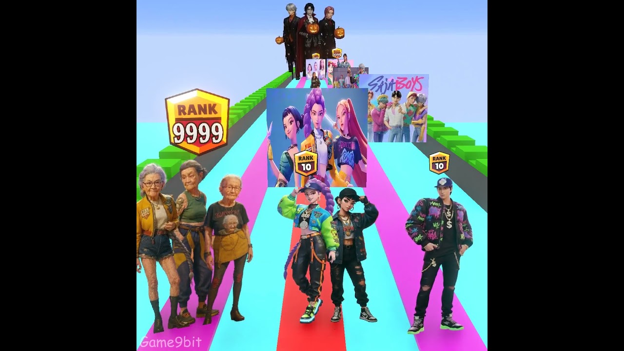 Team Rumi Hip Hop vs Team Jinu Hip Hop vs Team Rumi Old Woman — Who's Your Favorite Singer? 🎤