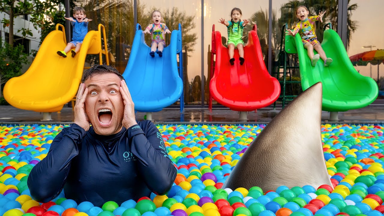 Pool Safety Rules with Dad & Vania Kids 🏊‍♂️