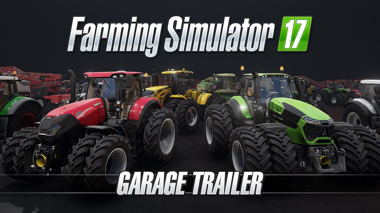 Farming Simulator 17 Garage Trailer 🚜