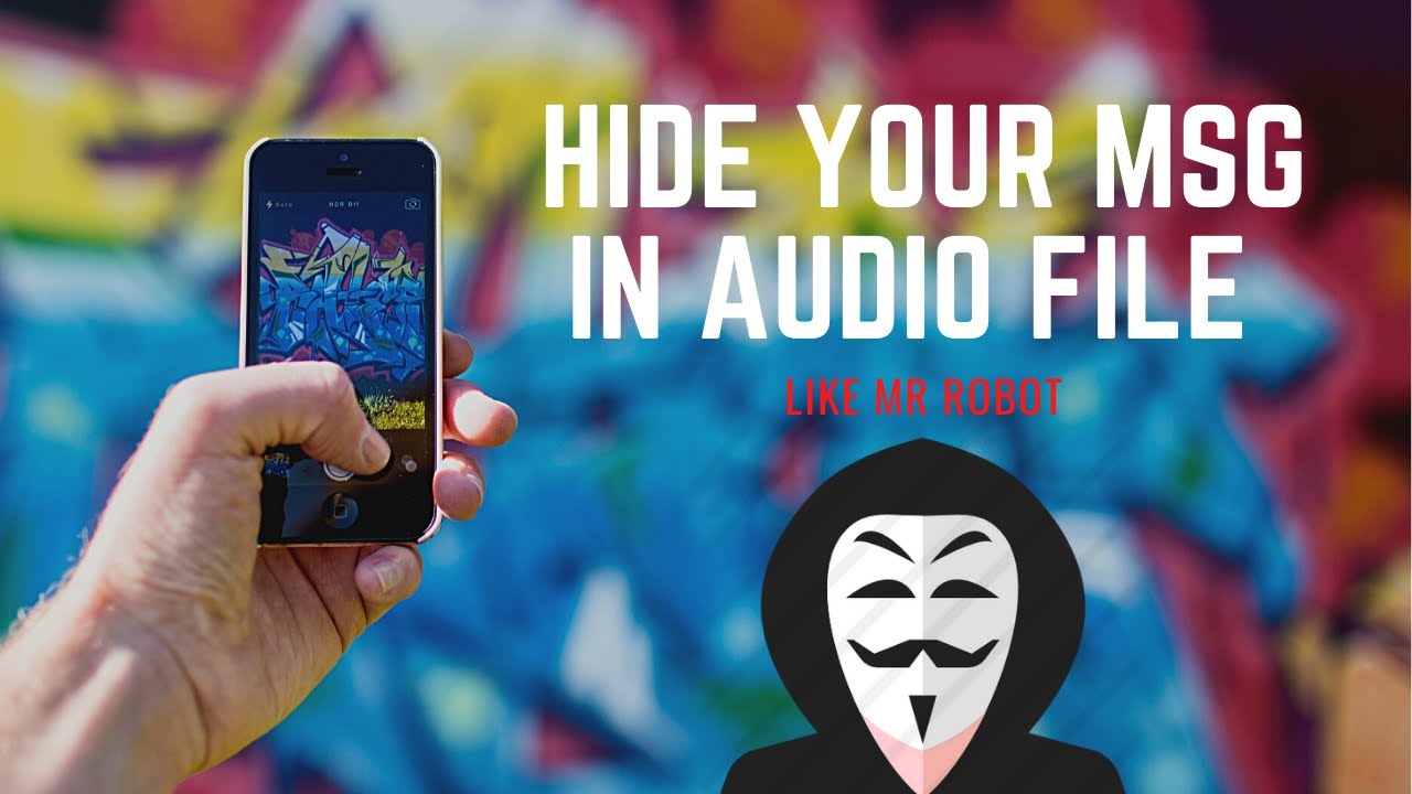 How to Hide Secrets in Audio Files Like Mr. Robot 🎧 (Hindi Tutorial)