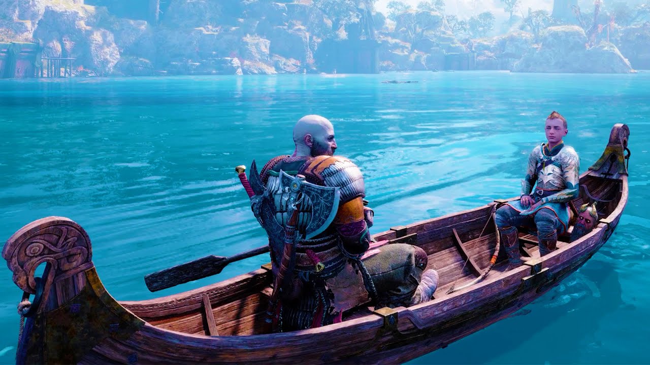 All Mimir's Boat Stories & Tales with Kratos
