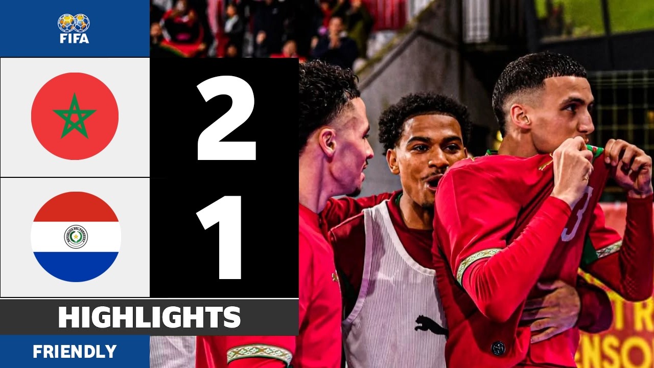 Maroc vs Paraguay 2-1 | Résumé & Buts | Amical 2026 ⚽