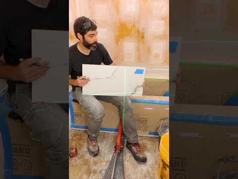 Tile Shower Wall Fundamentals - #shorts