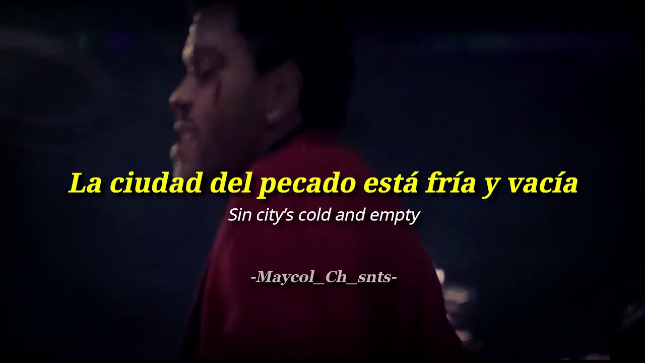 Letra de Blinding Lights de The Weeknd en Español