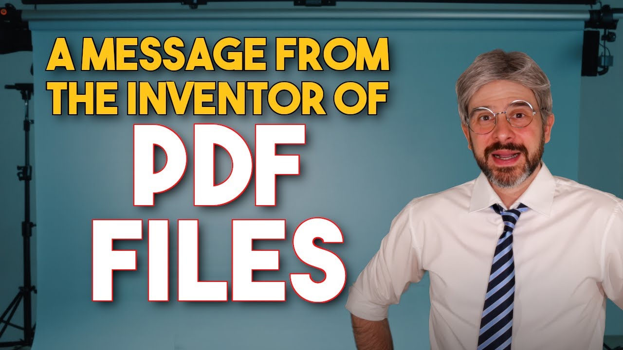 Insights from the Creator of PDF Files