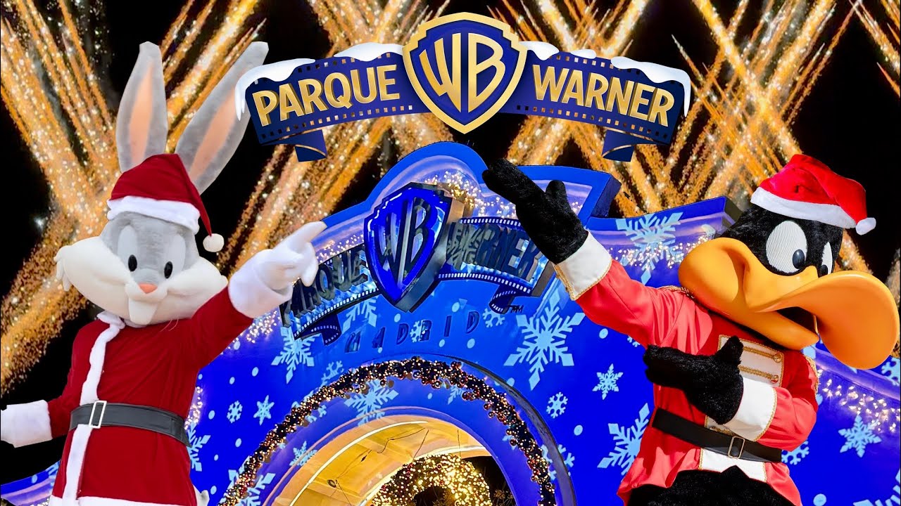 [4K] Navidad en Parque Warner 2025 🎄