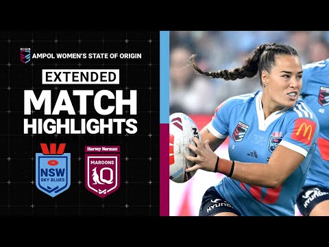 State of Origin 2025 | Extended Highlights | QLD Maroons v NSW Blues | Game II
