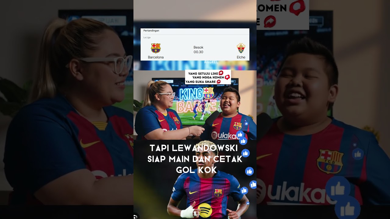 Prediksi Seru Barcelona vs Elche ⚽ | Analisis Singkat dari Si Bocil