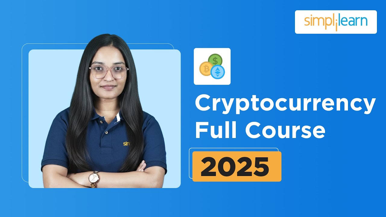 Cryptocurrency Full Course 2026 | Cryptocurrency Tutorial For Beginners | Blockchain | Simplilearn