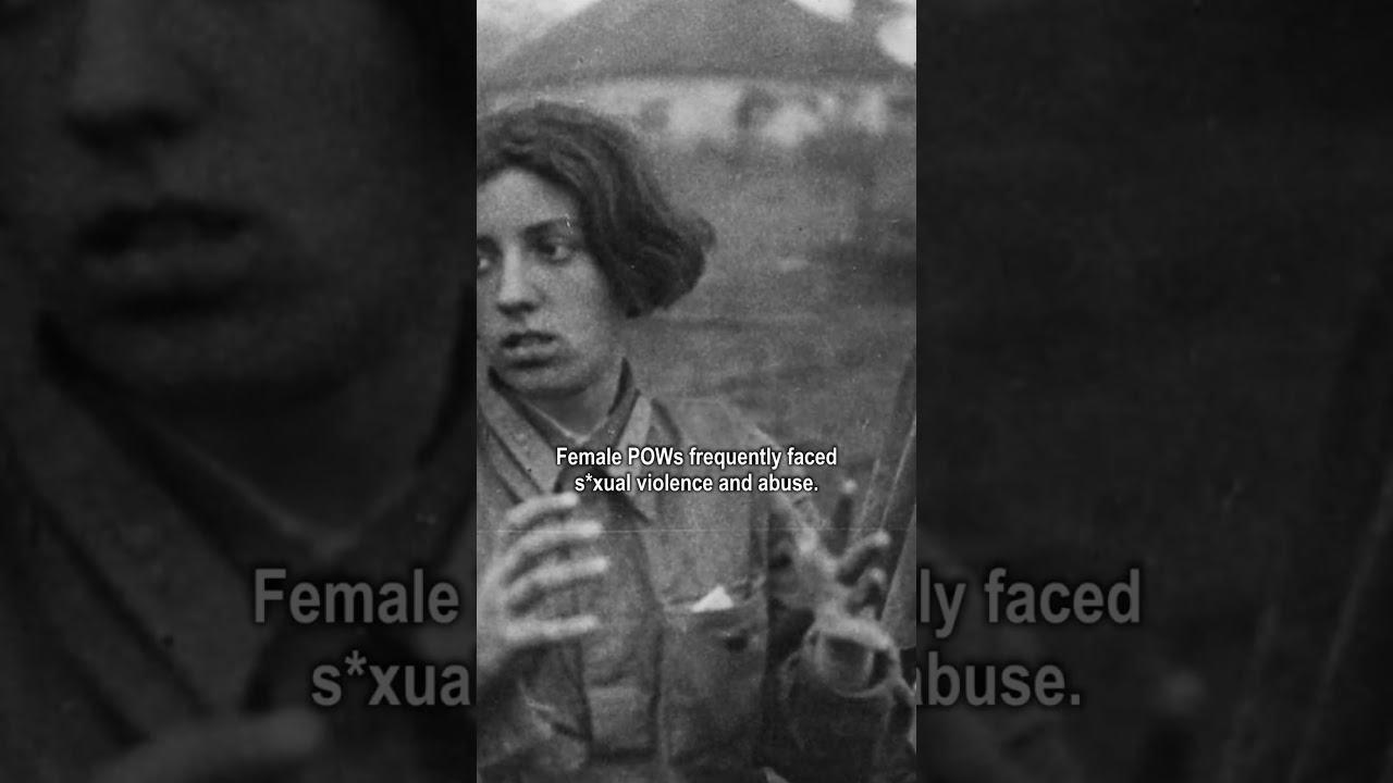 The TERRIBLE Fate of the Female Soviet Soldiers in German Captivity