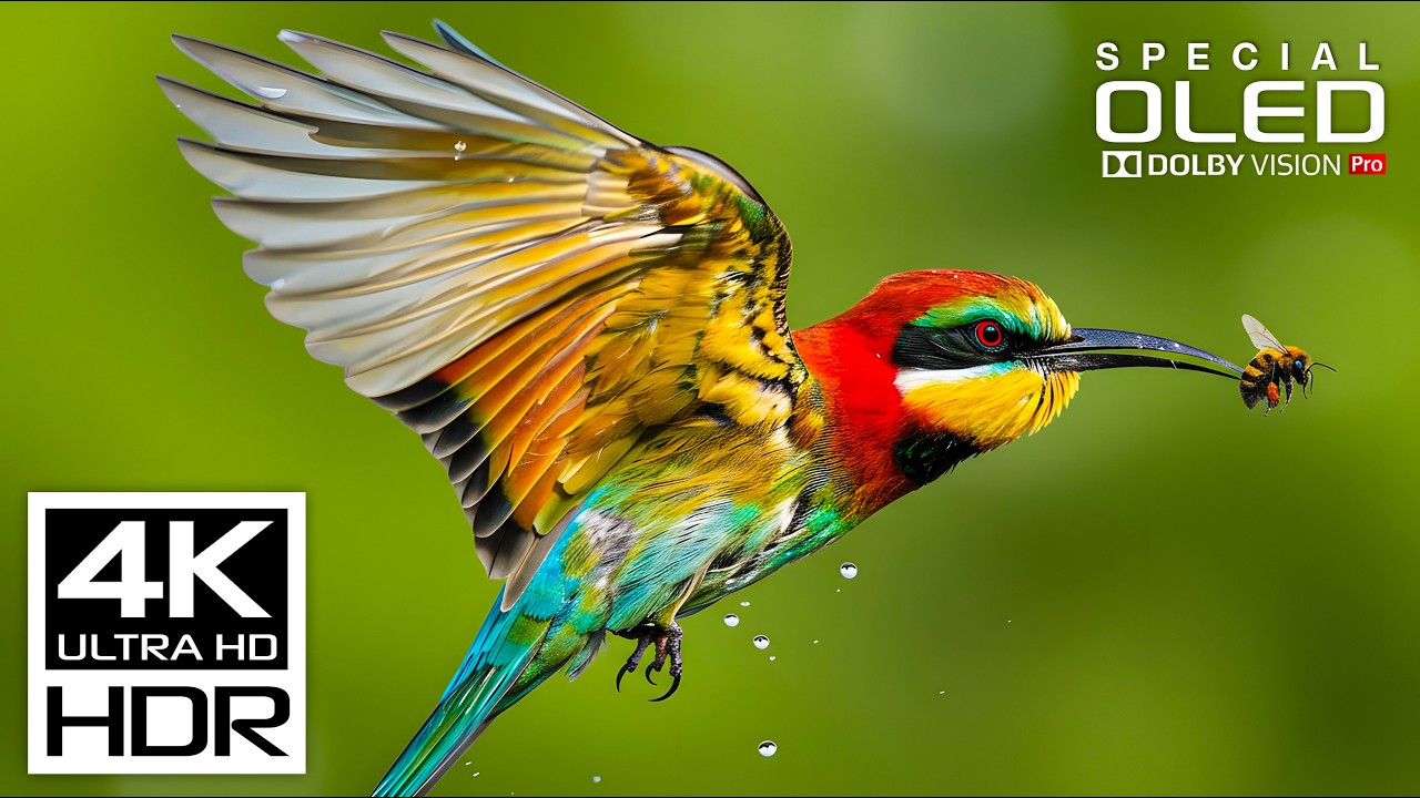 Relaxing 4K HDR Videos with Soothing Music for Stress Relief 🎶