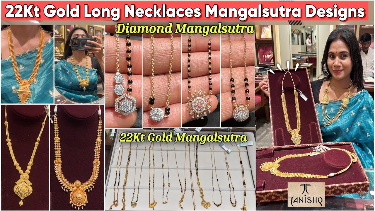 Tanishq Gold & Diamond Necklaces & Mangalsutra Collection 💎