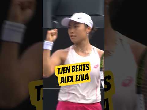 BATTLE OF THE SEA | TJEN BEATS EALA #trendingshorts #alexeala #tennishighlights