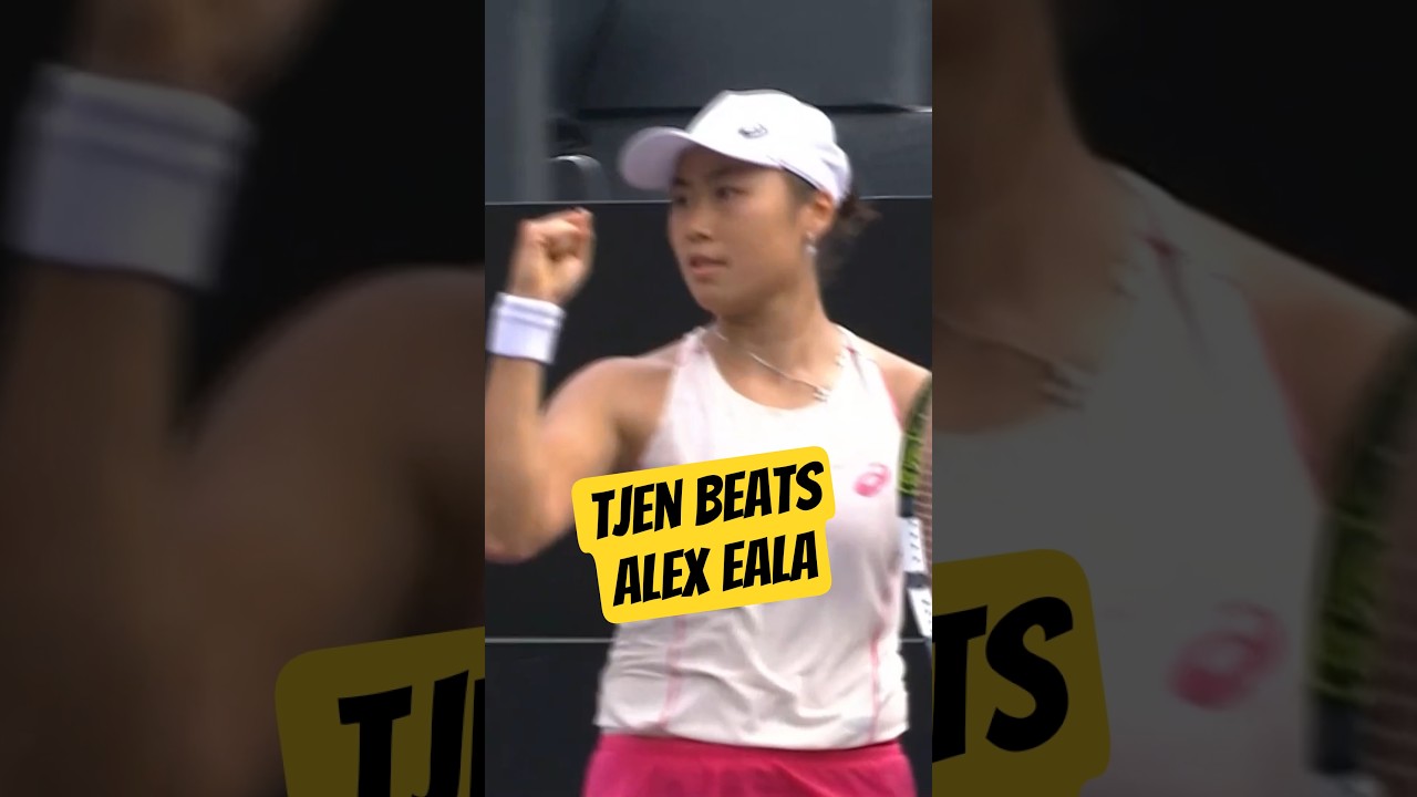 Epic Sea Battle! Tjen Beats Eala in Tennis Showdown 🌊🎾