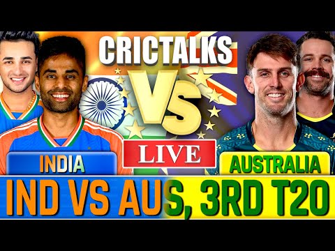 ๐ด Live: IND vs AUS, 3rd T20I, Cricket Live Match Today Scores & Commentary, India vs Australia