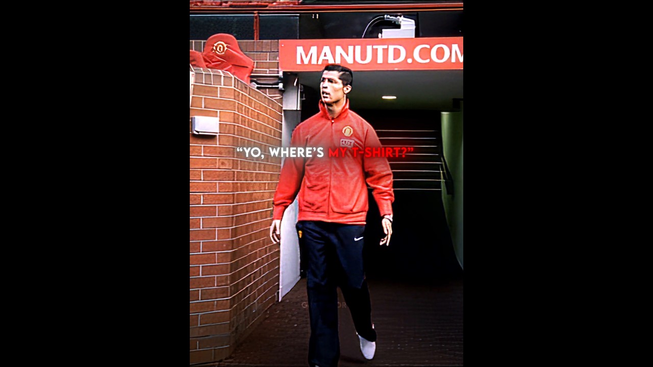 Ronaldo’s Shirt: A True Aura ⚡