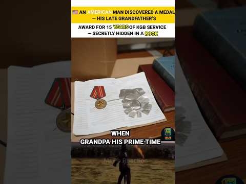 KGB Agent Grandpa’s Secret Medal – Hidden Cold War Spy Story | USA vs USSR #shorts
