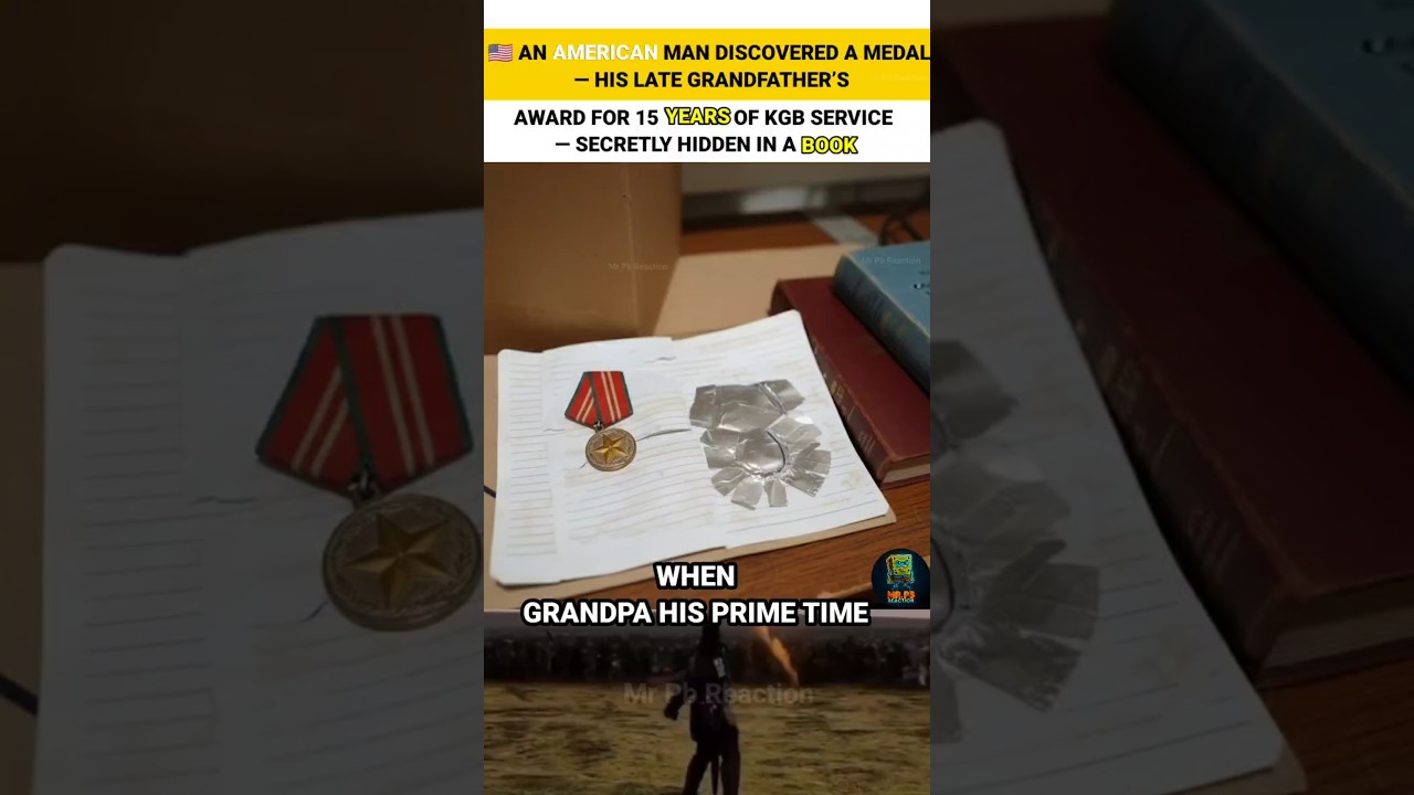 KGB Grandpa’s Secret Medal Revealed! Cold War Spy Mystery 🇺🇸🇷🇺