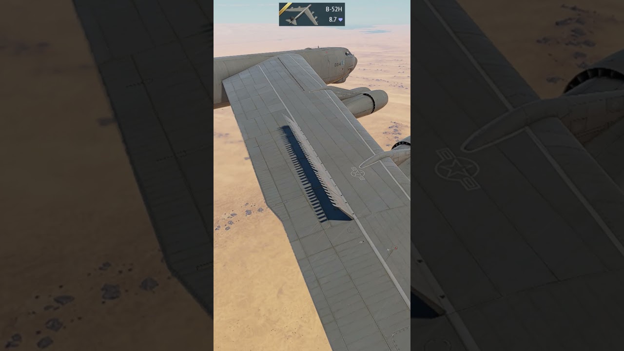 Day 414. Day 414: Airbrake on B-52H in War Thunder ✈️