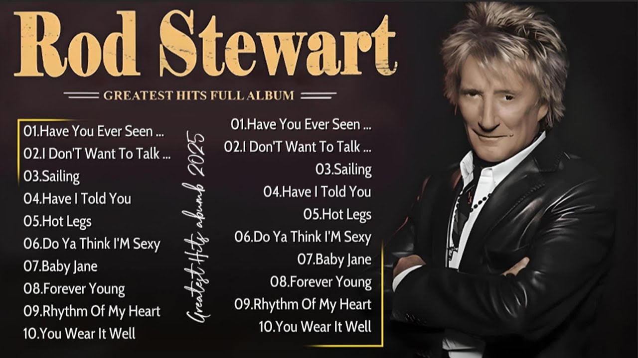 Rod Stewart's Top Hits & Soft Rock Classics 🎸