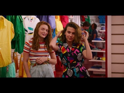 Stranger things 3 | "Material girl" scene (HD)