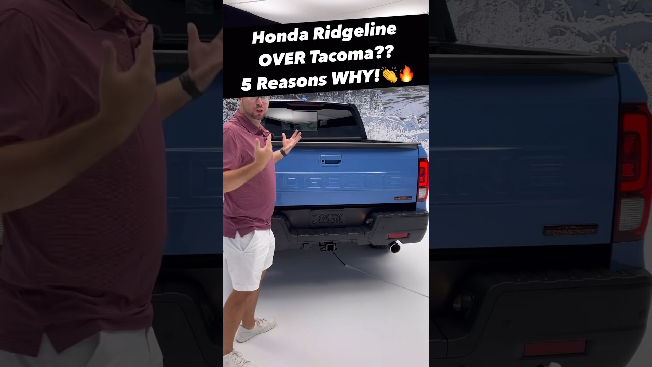 Top 5 Reasons to Choose the 2024 Honda Ridgeline 🚗