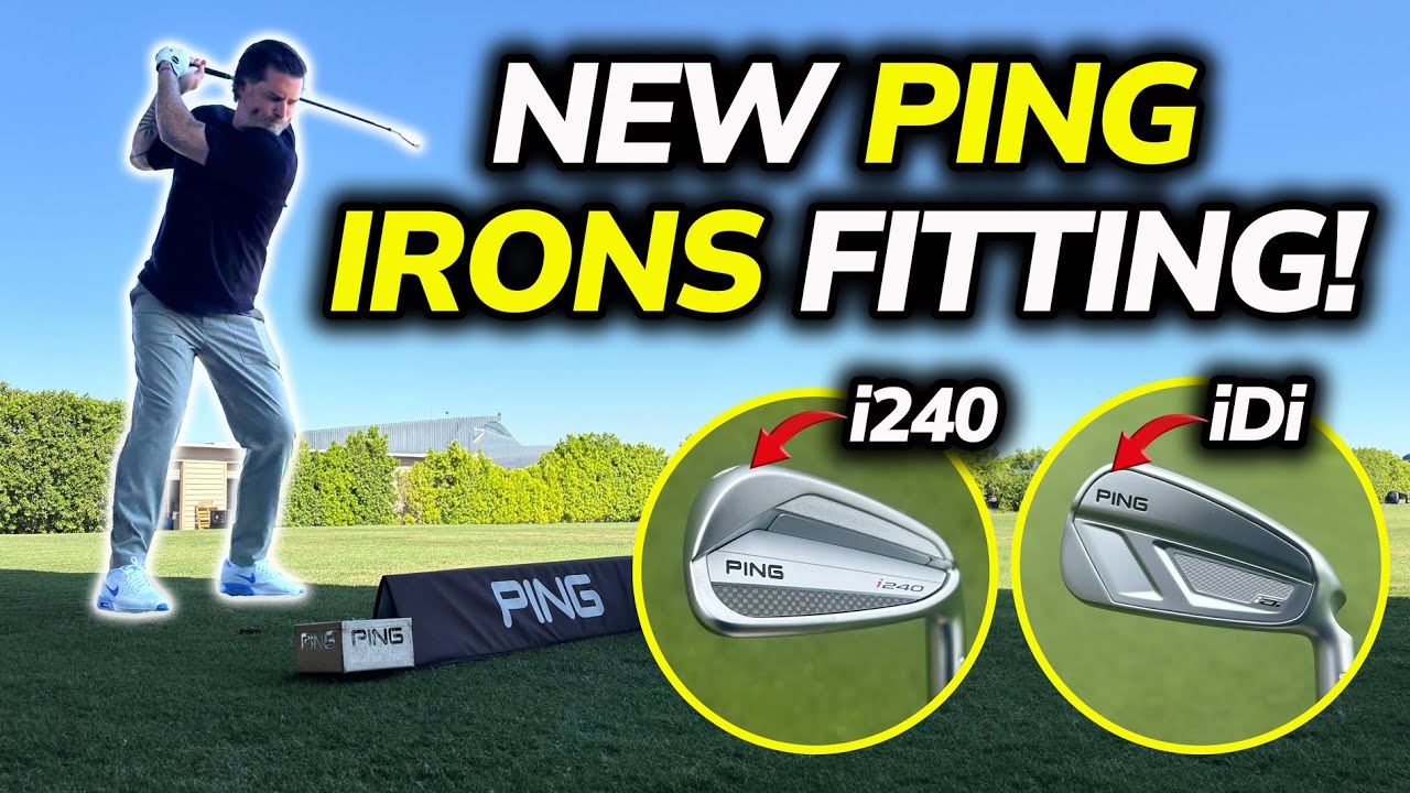 New Ping i240 And iDi Irons Tour Fitting (Incredible Results!)